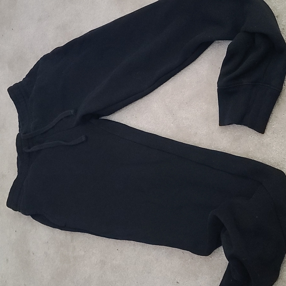 Gap Fleece Lined Joggers Mens Size XS Black
